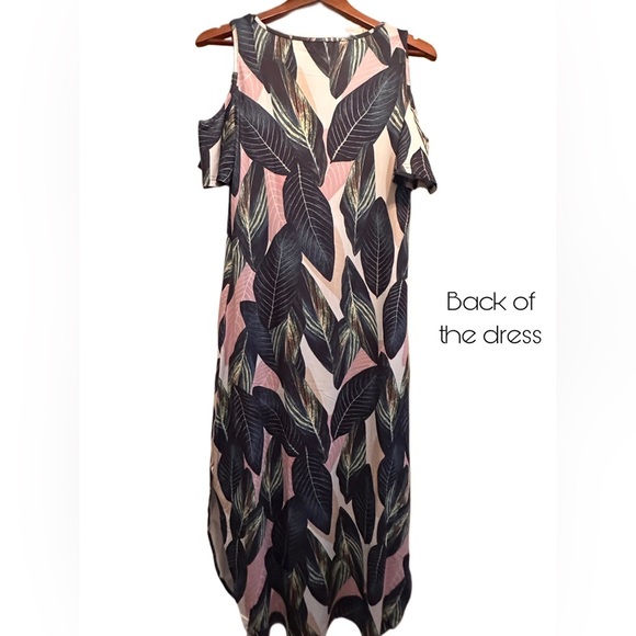 NWT Women’s Floral Print Casual Loose Sundress Size M - Picture 3 of 8